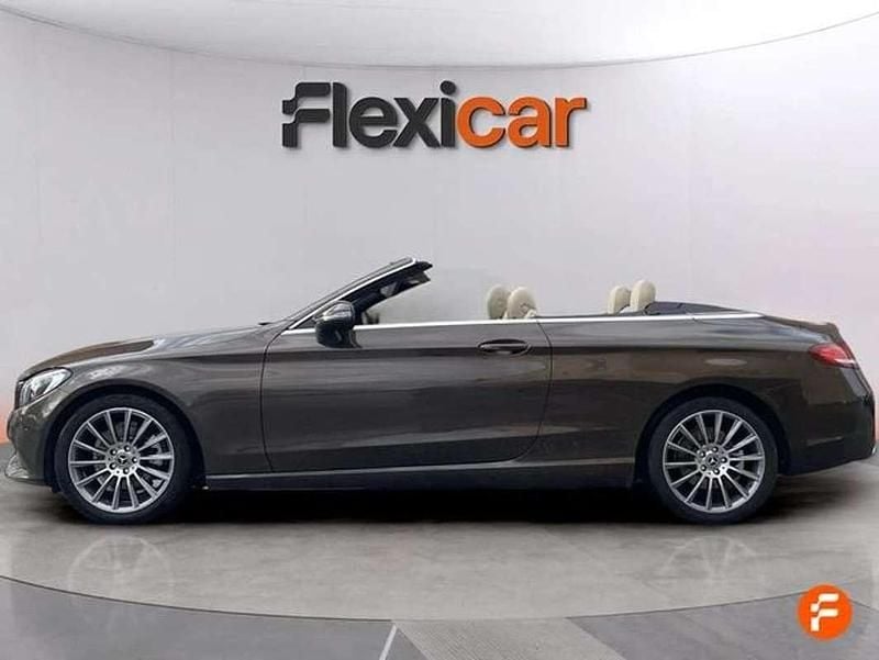 Usado Mercedes C220 170 CV (125 kW) 2017 Marrón Descapotable