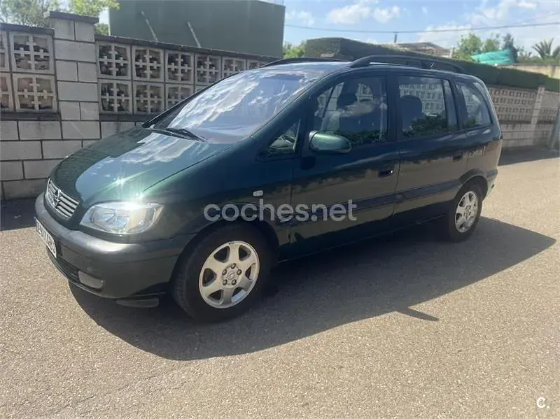 Usado Opel Zafira Elegance 115 CV (84 kW) 2000 Verde Monovolumen