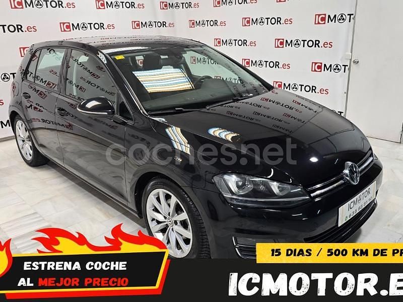 Negro Usado 2013 VW Golf VII Advance Familiar | 10.499 € (Precio justo) - Imagen 1/4