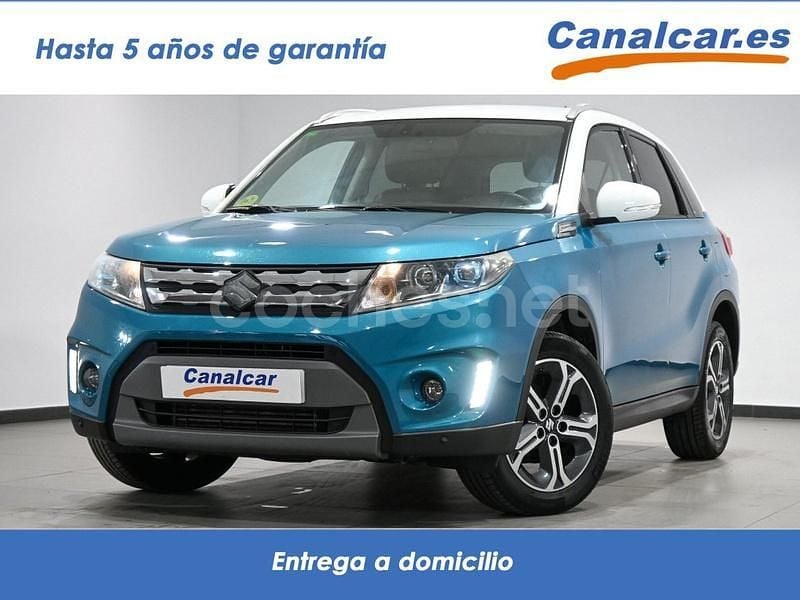 Usado Suzuki Vitara GLX 120 CV (88 kW) 2015 Azul SUV