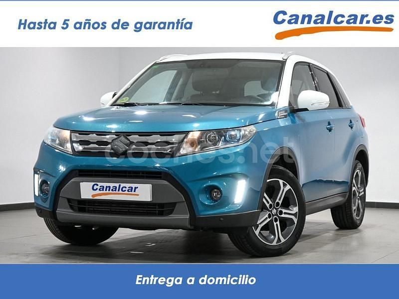 Azul Usado 2015 Suzuki Vitara GLX SUV | 13.590 € (Precio justo) - Imagen 1/4