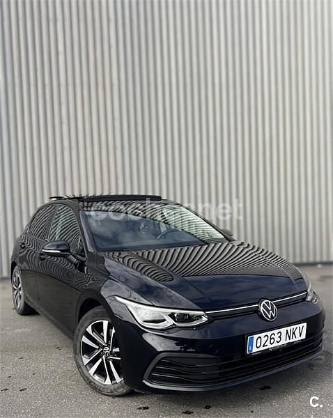 Usado VW Golf VII Style 150 CV (110 kW) 2021 Negro Utilitario