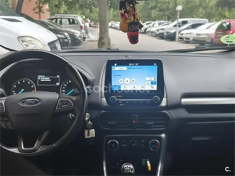 Usado Ford Ecosport Trend 125 CV (91 kW) 2018 Blanco SUV