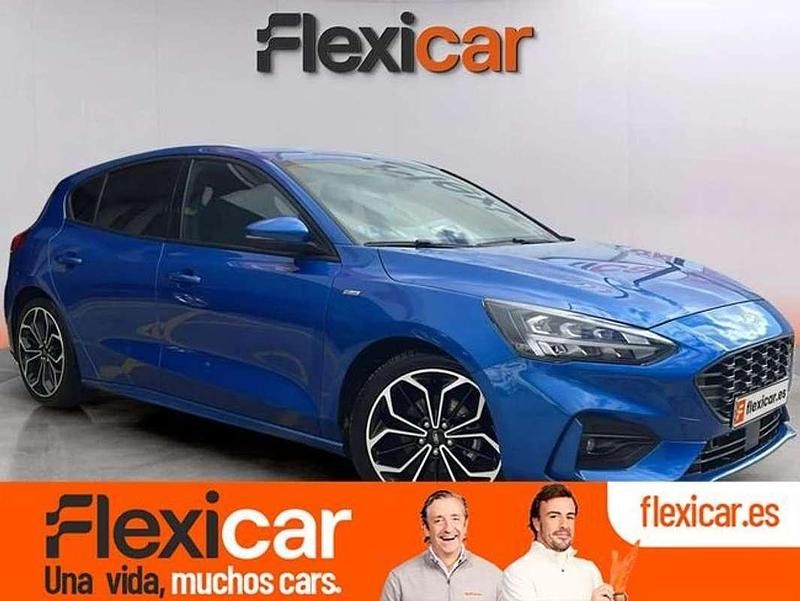 Azul Usado 2021 Ford Focus ST-Line Berlina | 14.290 € (Buen precio) - Imagen 1/4