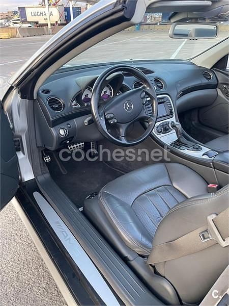 Usado Mercedes SL55 AMG AMG 476 CV (350 kW) 2003 Gris / plata Descapotable