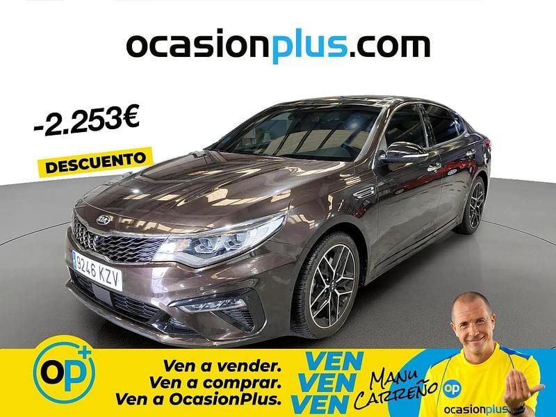 Usado Kia Optima GT-Line 180 CV (132 kW) 2019 Marrón Berlina