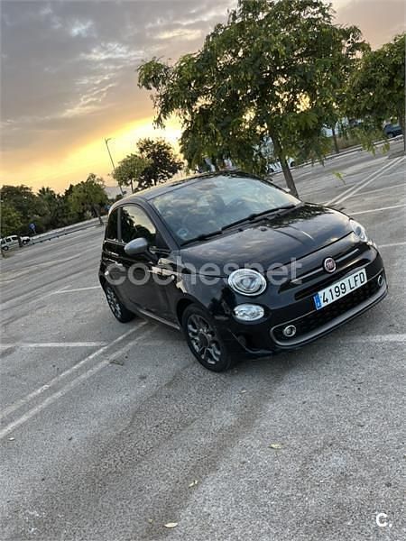 Negro Usado 2020 Fiat 500 Lounge Berlina | 8000 € (Buen precio) - Imagen 1/2