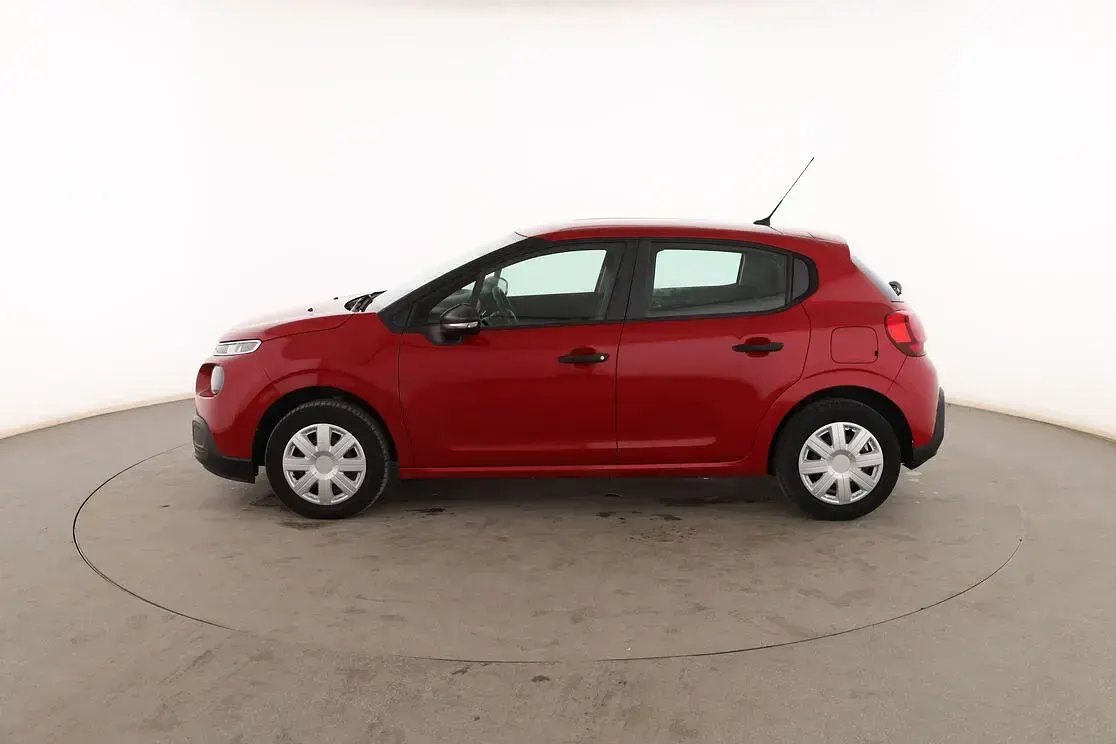 Usado Citroën C3 Live 68 CV (50 kW) 2018 Rojo Utilitario