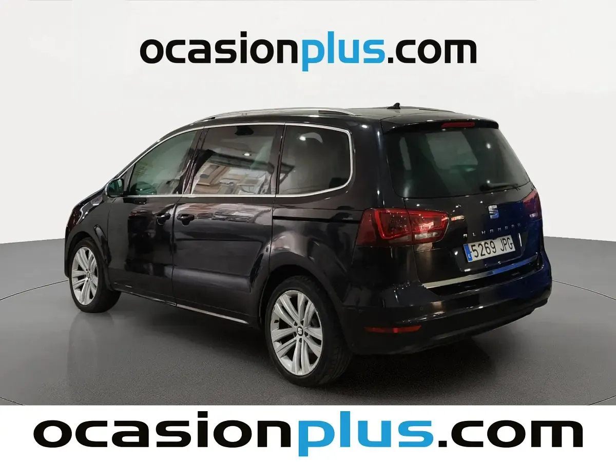 Usado Seat Alhambra Style 184 CV (135 kW) 2016 Negro Monovolumen
