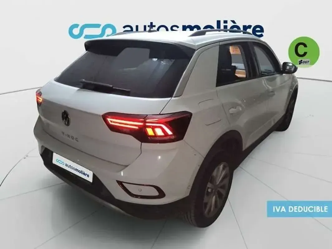 Usado VW T-Roc Life 110 CV (80 kW) 2023 Blanco SUV