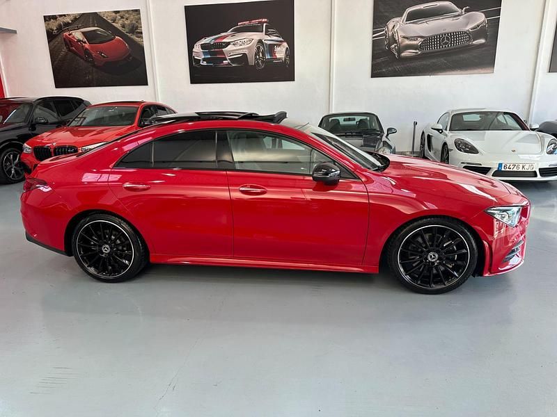 Usado Mercedes CLA200 156 CV (114 kW) 2019 Rojo Berlina