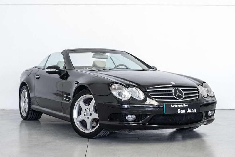 Negro Usado 2002 Mercedes SL500 Coupe | 18.990 € (Un poco caro) - Imagen 1/4
