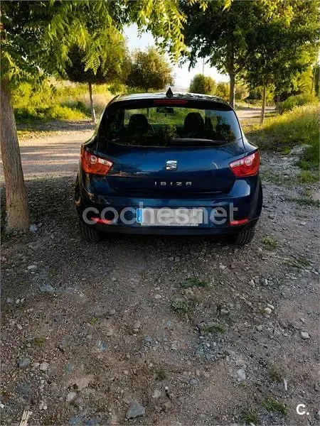 Usado Seat Ibiza 90 CV (66 kW) 2010 Azul Berlina