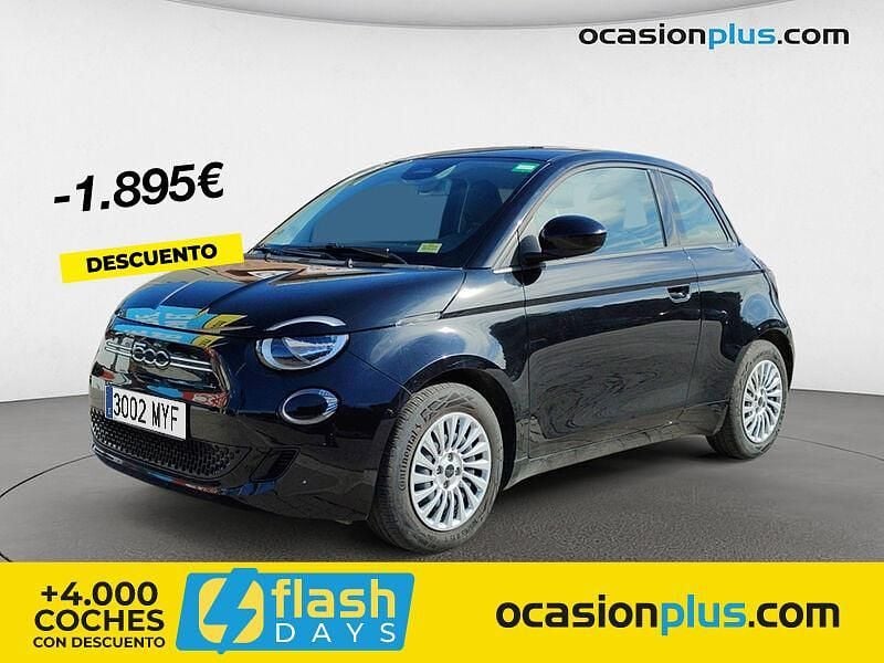 Negro Usado 2022 Fiat 500e Icon Utilitario | 12.500 € (Buen precio) - Imagen 1/4