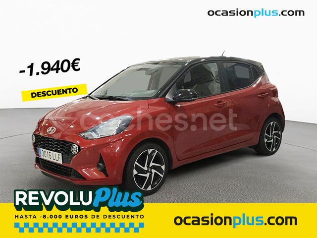 Rojo Usado 2020 Hyundai i10 Utilitario | 12.990 € (Un poco caro) - Imagen 1/4
