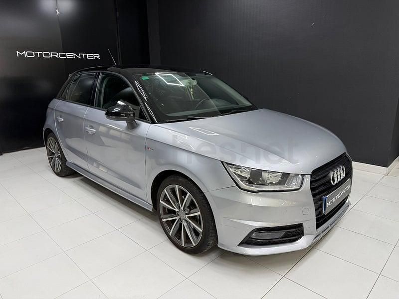 Usado Audi A1 Sportback S-Line 95 CV (69 kW) 2015 Gris / plata Utilitario