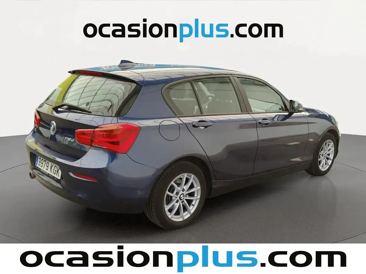 Usado BMW 116 116 CV (85 kW) 2017 Azul Utilitario
