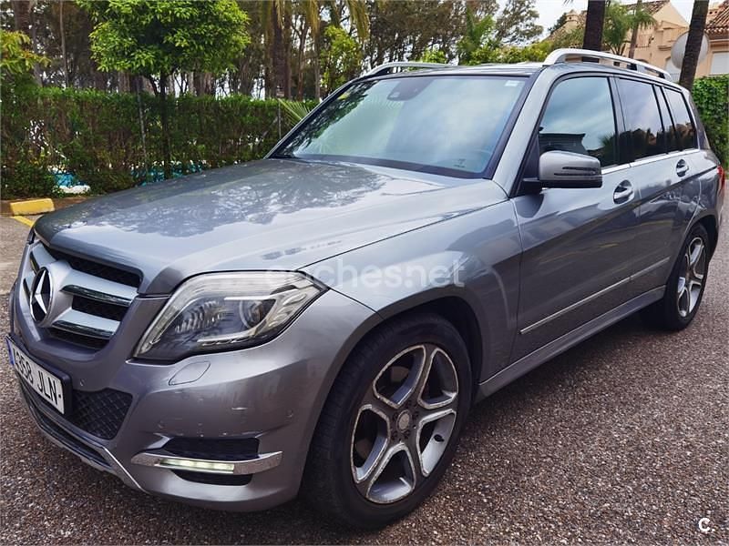 Usado Mercedes GLK220 170 CV (125 kW) 2014 Gris / plata SUV