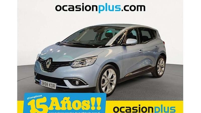 Azul Usado 2017 Renault Scénic Iconic Monovolumen | 15.900 € (Un poco caro) - Imagen 1/4