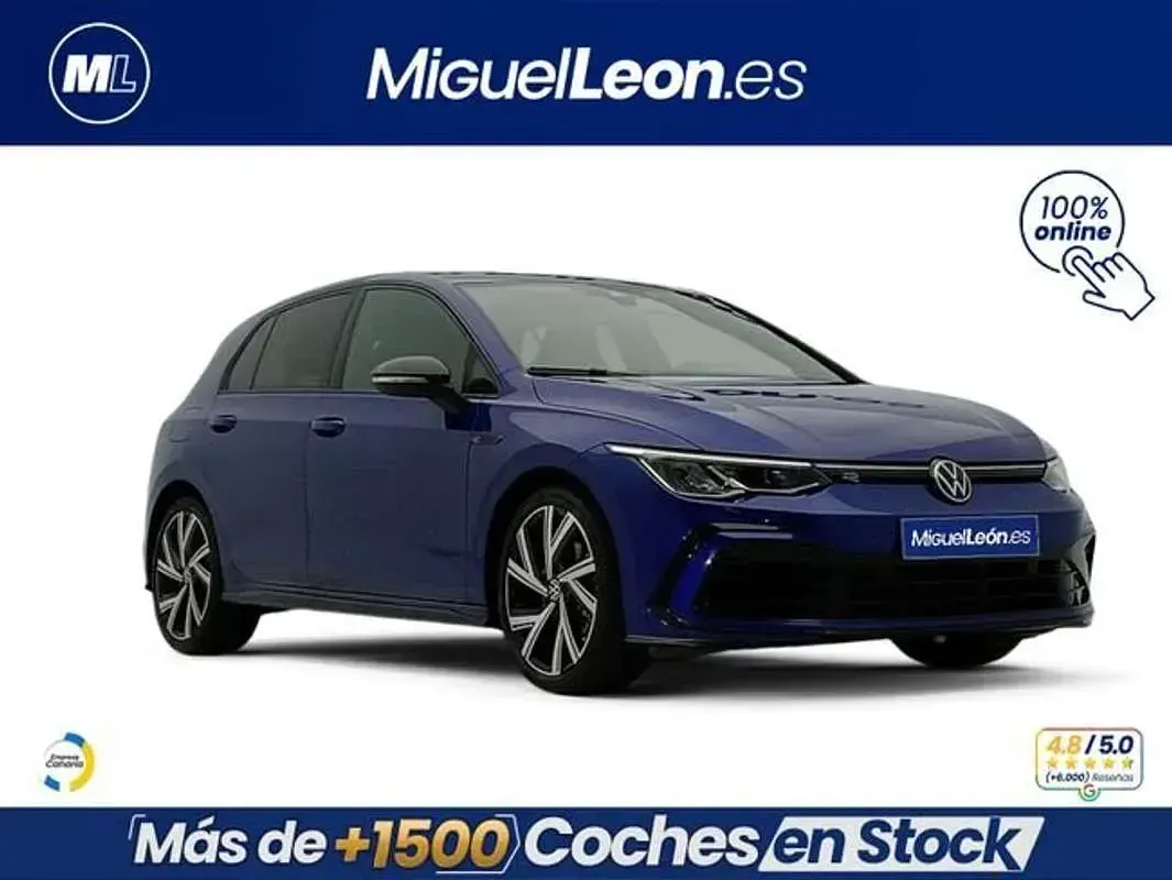 Usado VW Golf VIII R-line 150 CV (110 kW) 2024 Azul Utilitario