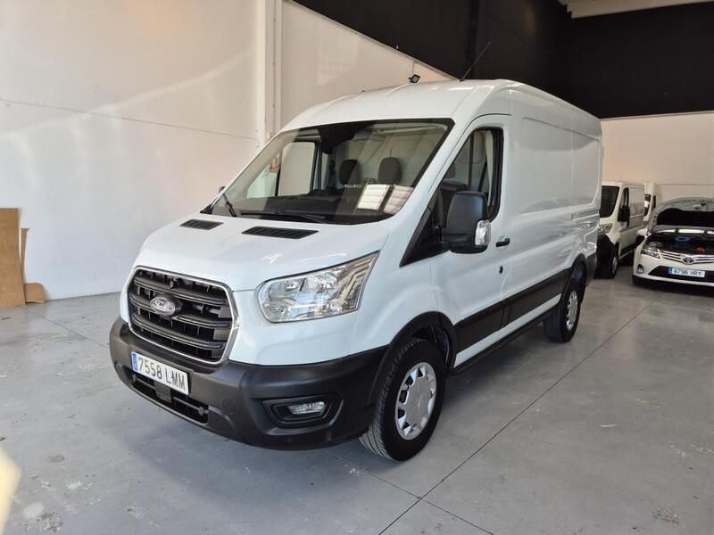 Blanco Usado 2021 Ford Transit Ambiente Van | 16.500 € (Super precio) - Imagen 1/4