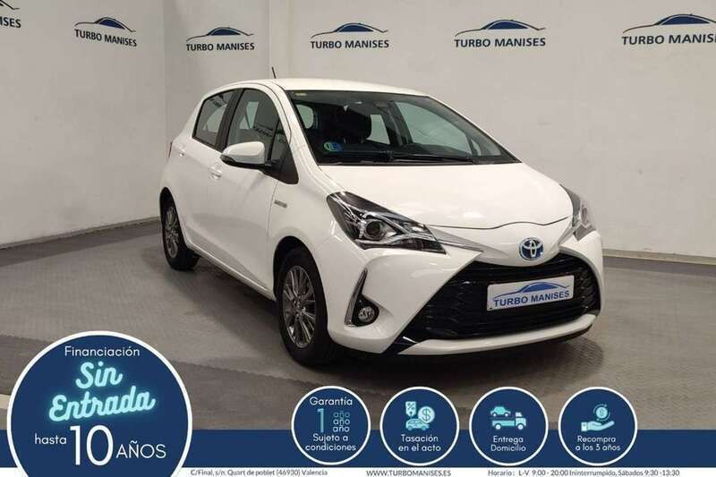 Amarillo Usado 2018 Toyota Yaris Hybrid Active Berlina | 11.990 € (Super precio) - Imagen 1/4