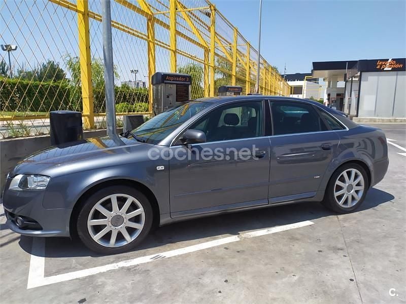 Gris / plata Usado 2007 Audi A4 S-Line Berlina | 9750 € (Caro) - Imagen 1/4