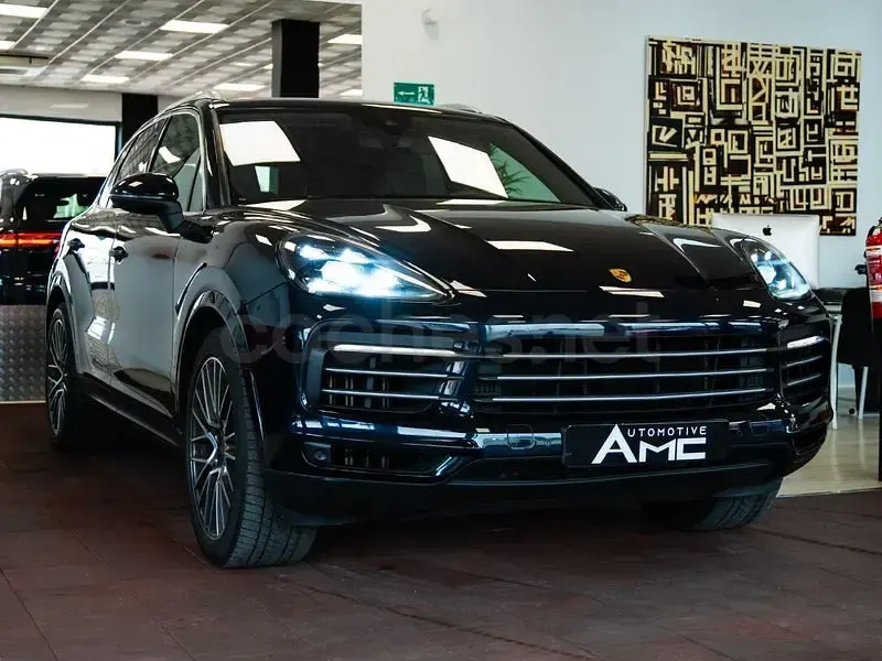 Usado Porsche Cayenne S 440 CV (323 kW) 2018 Azul SUV