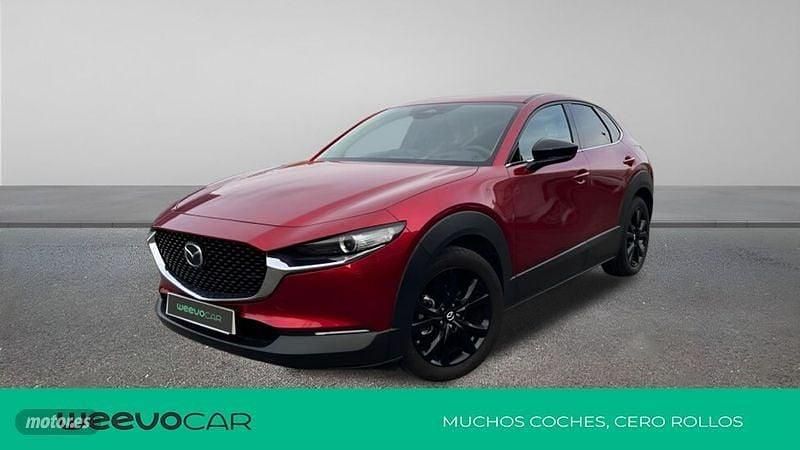 Rojo Usado 2024 Mazda CX-30 Homura-Line SUV | 26.900 € (Precio justo) - Imagen 1/4