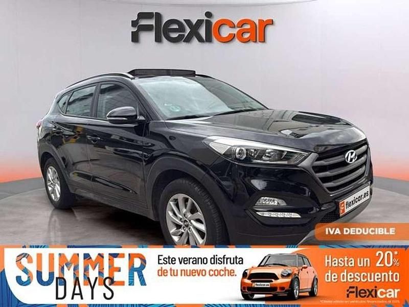 Negro Usado 2018 Hyundai Tucson SUV | 15.690 € (Precio justo) - Imagen 1/4