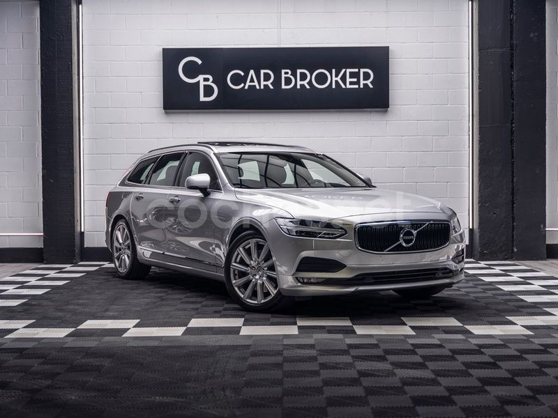 Gris / plata Usado 2018 Volvo V90 Inscription Familiar | 23.900 € (Buen precio) - Imagen 1/4