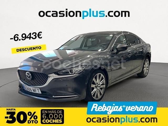 Gris / plata Usado 2023 Mazda 6 Exclusive-Line Berlina | 21.990 € (Super precio) - Imagen 1/4