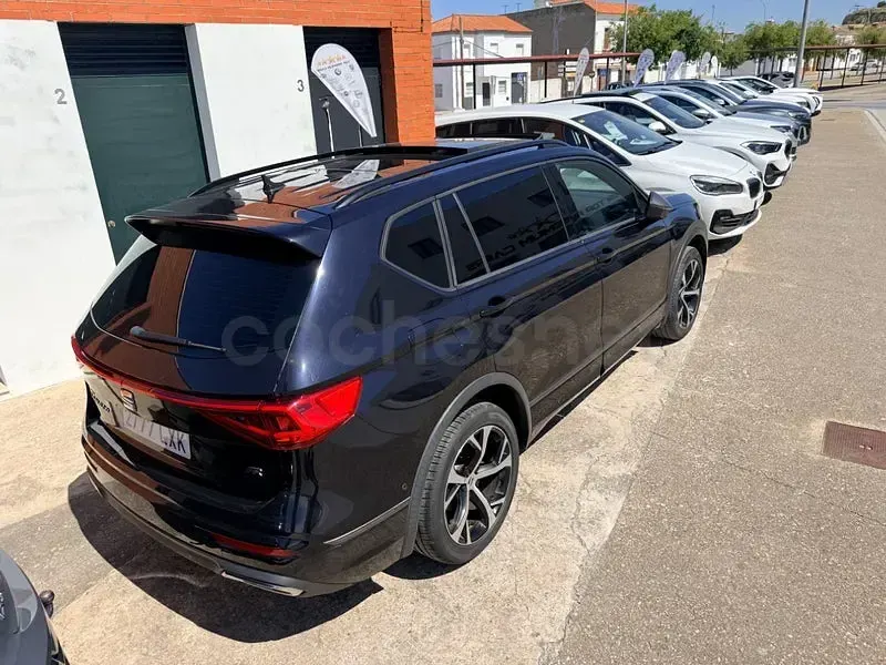 Usado Seat Tarraco FR 150 CV (110 kW) 2022 Negro SUV