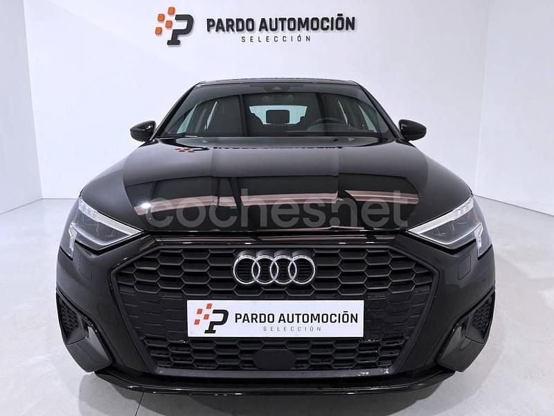 Usado Audi A3 150 CV (110 kW) 2021 Negro Berlina