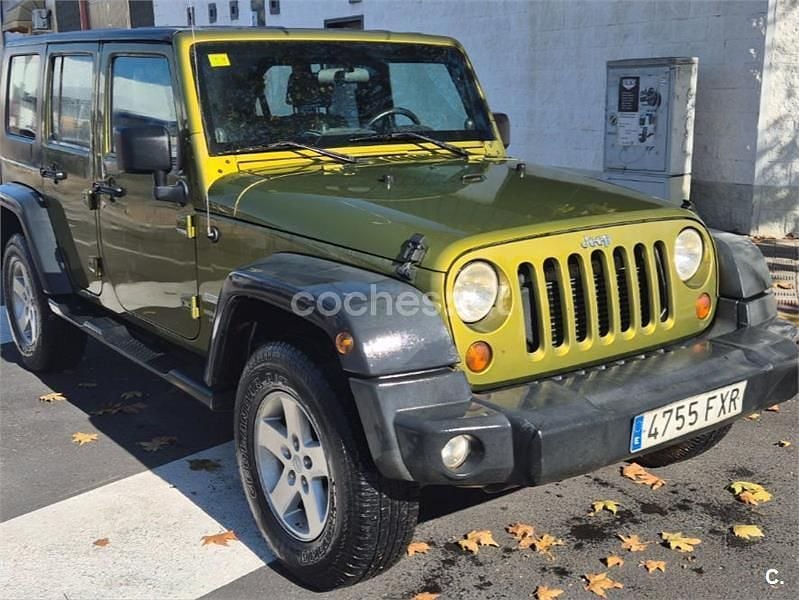 Usado Jeep Wrangler Unlimited Sport 177 CV (130 kW) 2007 Verde SUV