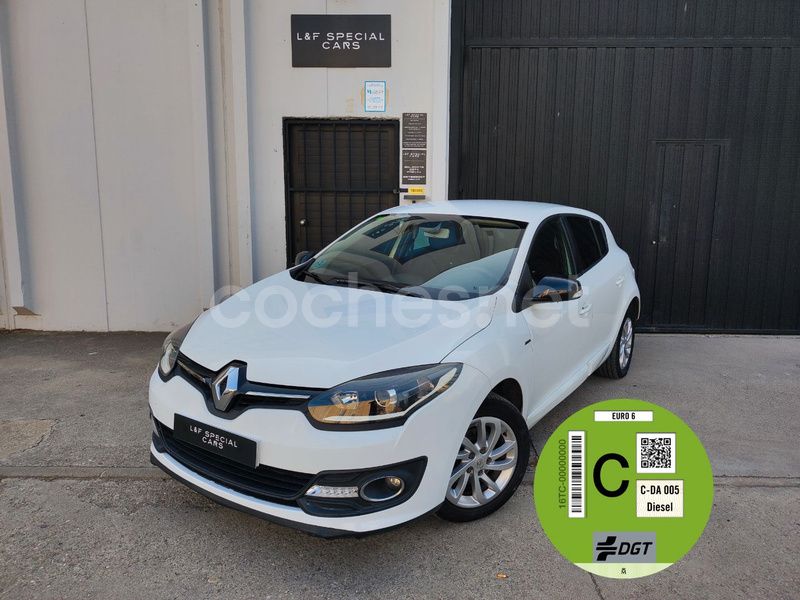 Blanco Usado 2014 Renault Mégane III LIMITED Berlina | 7990 € (Precio justo) - Imagen 1/4