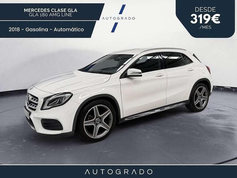 Usado Mercedes GLA180 AMG line 122 CV (89 kW) 2018 Blanco SUV