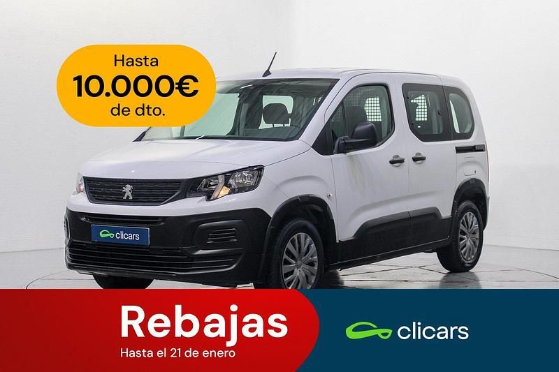 Blanco Usado 2023 Peugeot Rifter Business-Line Monovolumen | 17.490 € (Buen precio) - Imagen 1/4
