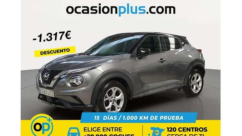 Usado Nissan Juke N-Connecta 117 CV (86 kW) 2020 Gris SUV