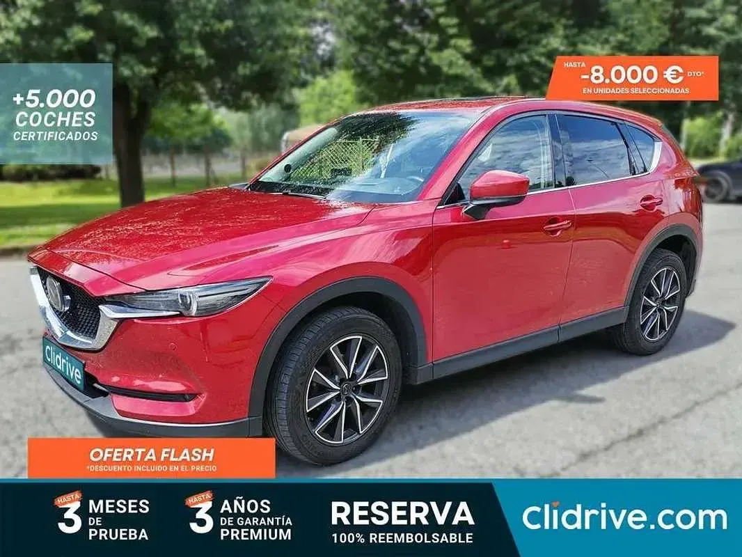 Usado Mazda CX-5 175 CV (128 kW) 2017 Rojo SUV