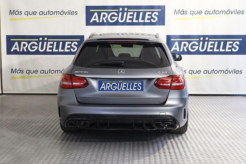 Usado Mercedes C63S AMG AMG 510 CV (375 kW) 2019 Gris Familiar