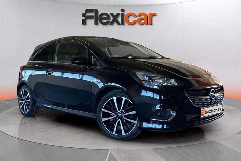 Negro Usado 2017 Opel Corsa Color Edition Berlina | 7590 € (Buen precio) - Imagen 1/4