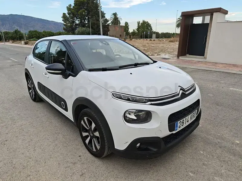 Usado Citroën C3 PureTech 82 CV (60 kW) 2018 Blanco Utilitario