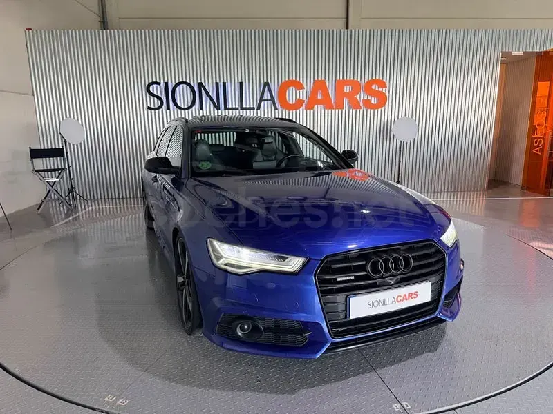 Usado Audi A6 Competition 326 CV (239 kW) 2016 Azul Familiar