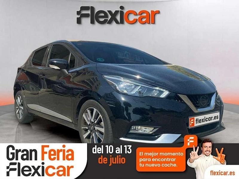 Negro Usado 2017 Nissan Micra S Utilitario | 9690 € (Precio justo) - Imagen 1/4