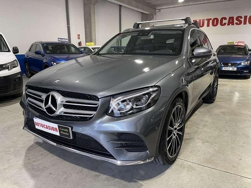 Gris / plata Usado 2017 Mercedes GLC220 SUV | 29.900 € (Un poco caro) - Imagen 1/4
