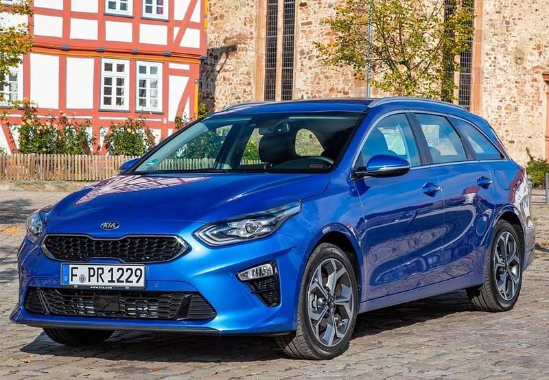 Usado Kia Ceed 120 CV (88 kW) 2020 Negro Utilitario