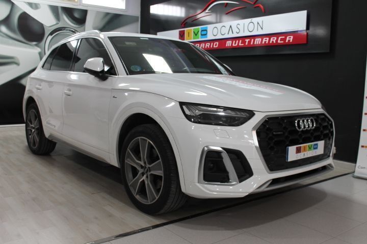 Blanco Usado 2021 Audi Q5 S-Line SUV | 39.900 € (Precio justo) - Imagen 1/4