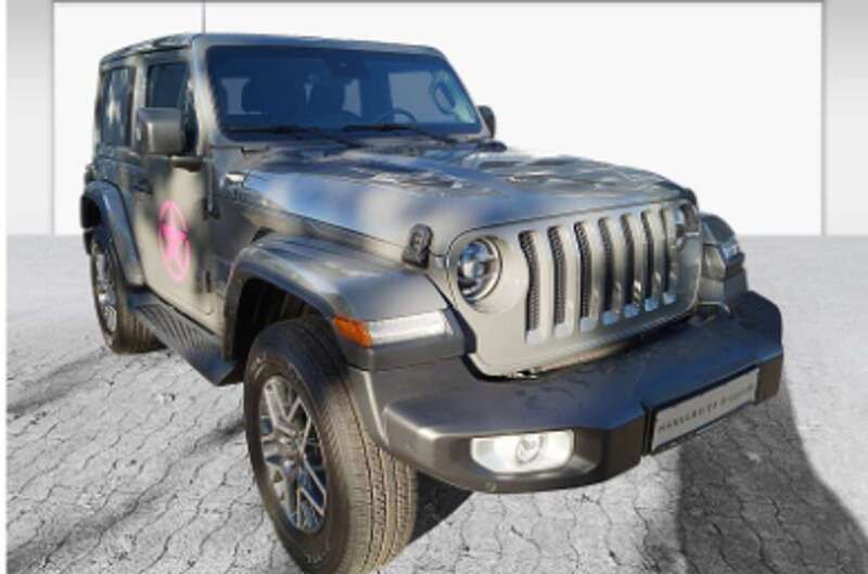 Usado Jeep Wrangler Unlimited Sahara 200 CV (147 kW) 2020 Gris SUV