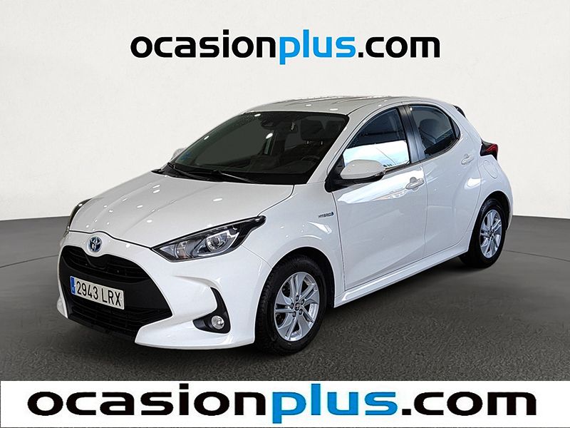 Blanco Usado 2021 Toyota Yaris Hybrid Active Utilitario | 18.173 € (Precio justo) - Imagen 1/4